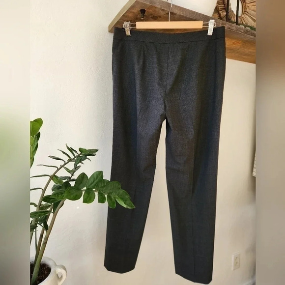 NWT || LAFAYETTE 148 || Irving dk grey, wool slacks, premium - Picture 9 of 11